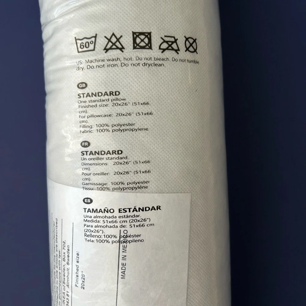 IKEA Slan Standard Pillow
